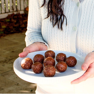 "Satisfying Choc Chip Honeycomb Protein Ball Mix from Sneaky Wholefoods, designed for a quick snack prep that delivers a blissful symphony of chocolate and honeycomb flavours.