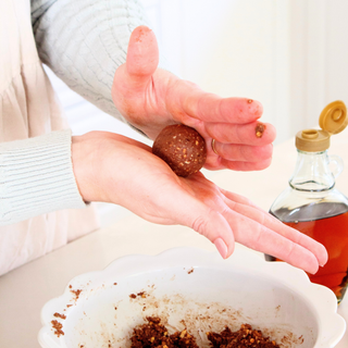 Easy-to-make Choc Chip Honeycomb Protein Ball Mix by Sneaky Wholefoods, featuring a blend of wholesome ingredients for a nutrient-dense snack option ready in minutes