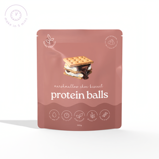 Marshmallow Choc Biscuit Protein Ball Mix 300g