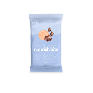 Sneaky Wholefoods Peanut Butter Cookie Nourish Bite, a gluten-free, plant-based, high-protein snack made from wholefoods to sustain your wellbeing